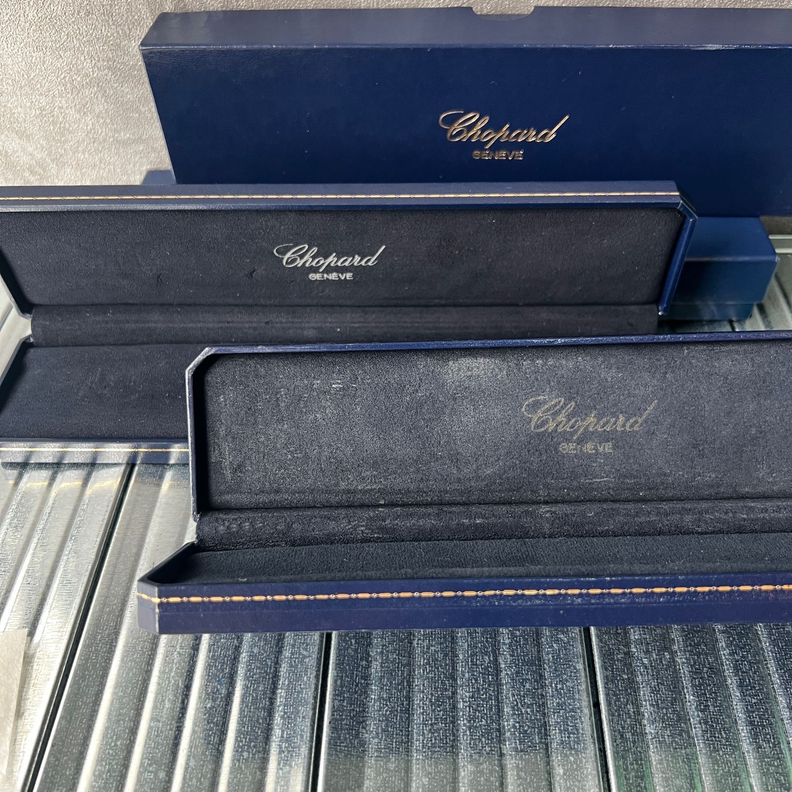 ショパール　時計　空箱　五つセット ショパール Chopard 空箱 時計ケース 2点セット 取扱説明書付 約