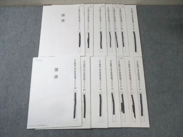 公式限定 福袋 - 公式通販オンラインショップ SAPIX サピックス 2024 【全14回分フルセット】 国語 SS特訓 語学+参考書