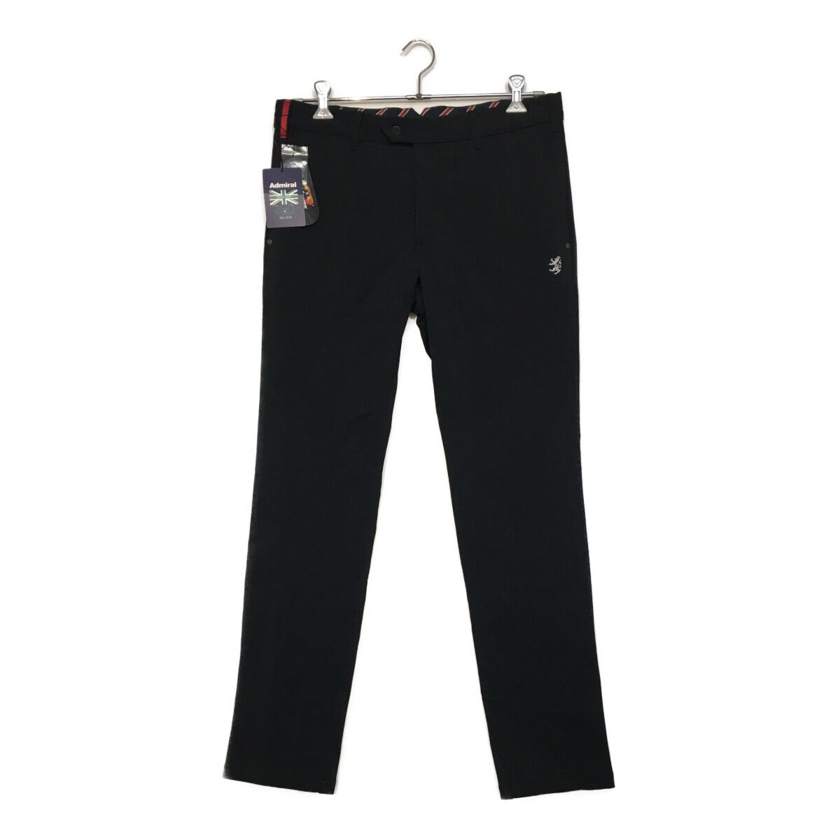 ♥品 メンズ アドミラルゴルフ Admiral Golf パンツ LL 黒 ブラック 裏微起毛 防寒