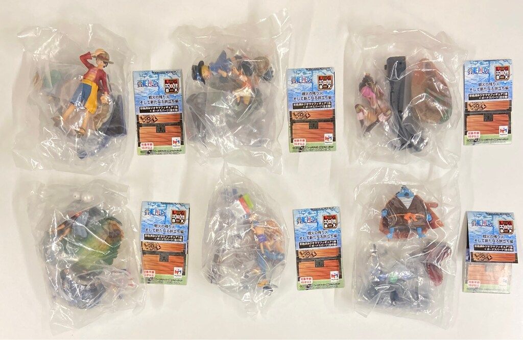  メガハウス ログボックス 戦火の残り火 そして新たなる旅立ち編 全6種セット カプセルトイ ガチャガチャ おもちゃ