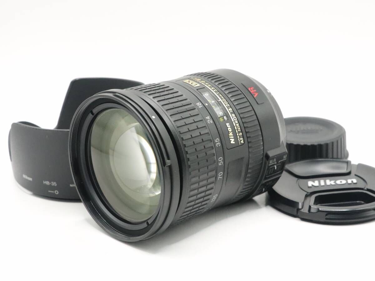 上品 ニコン NIKON AF-S NIKKOR 18-200mm F3.5-5.6G ED VR W0577＃2446