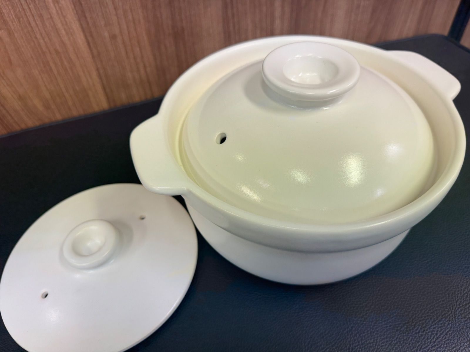 美品】NEW マスタークック 3合炊き 炊飯用土鍋 - メルカリ
