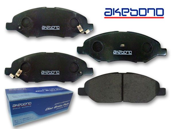 ウイングロード JY12 NY12 Y12 H17/11～ フロント ブレーキパッド 前 アケボノ 国産 純正同等 AN-675WK 送料無料
