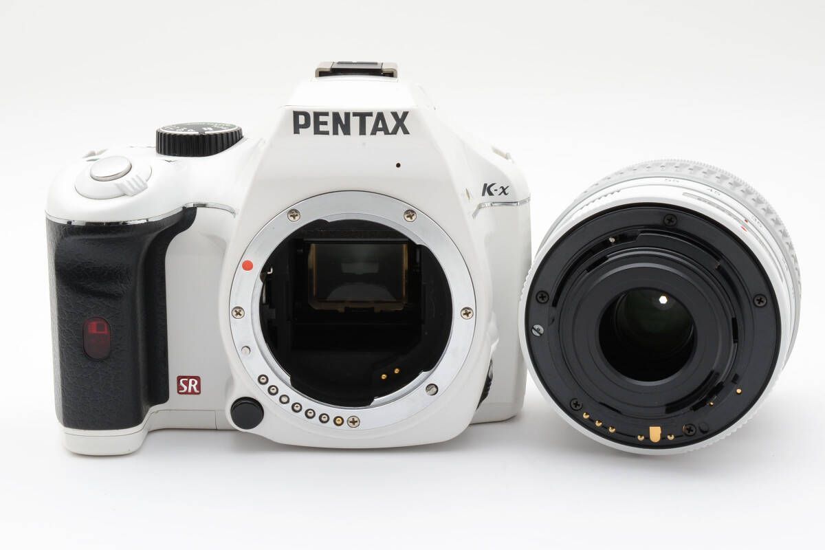 ☆美品☆ペンタックス PENTAX K-X 18-55mm F3.5-5.6 AL ホワイト 
