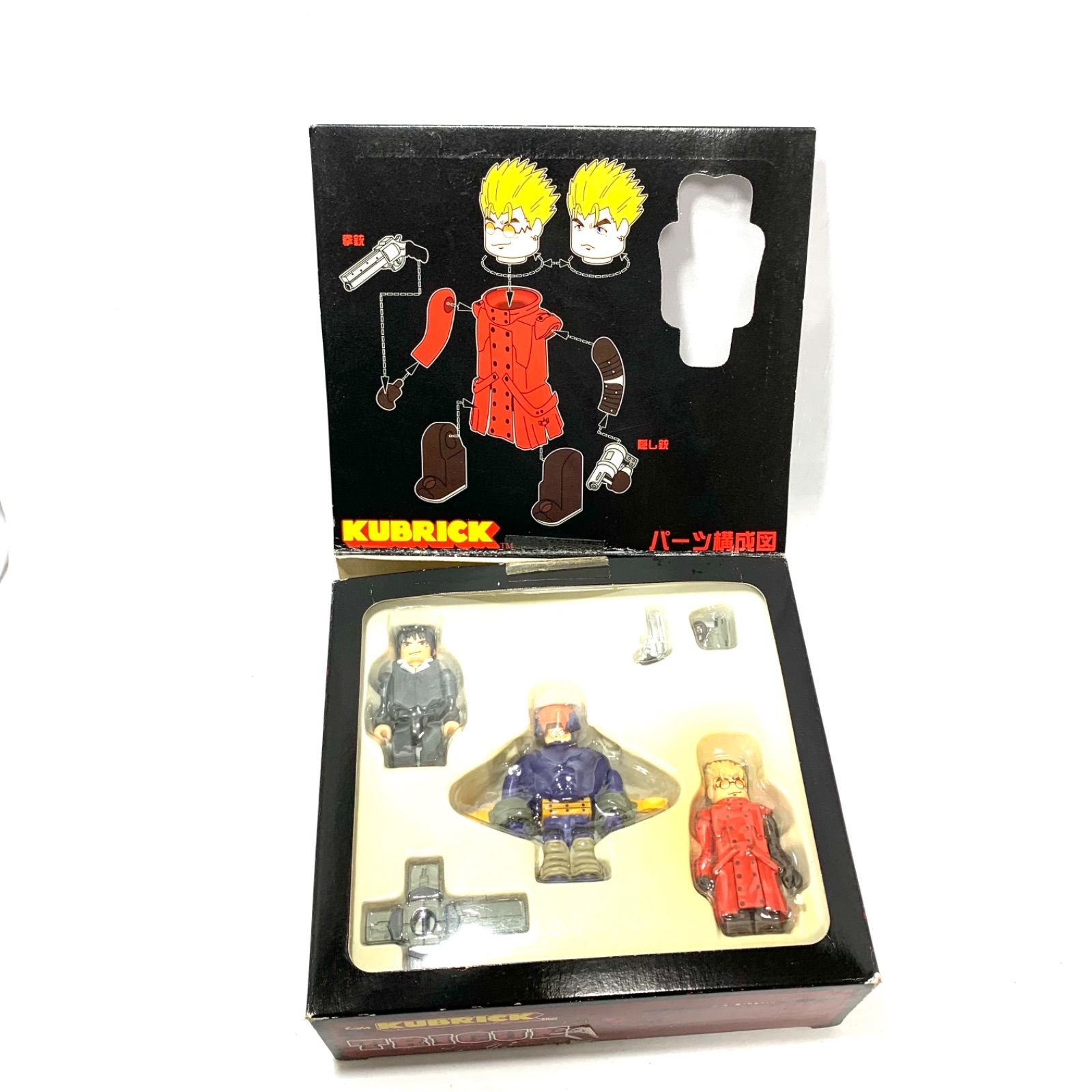 新品】トライガン／キューブリック・TRIGUN/KUBRICK/メディコムトイ