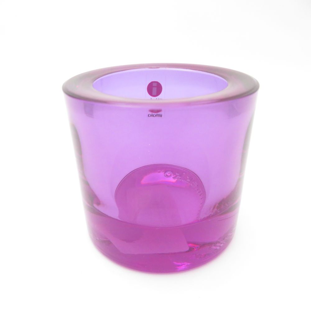 イッタラ マリメッコ キビ キャンドルホルダー アメジスト 60mm