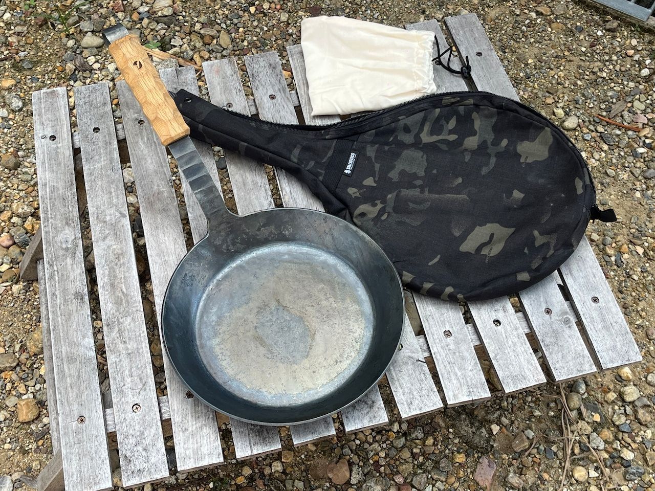 TURK ターク クラシックフライパン 6号 28cm アシグリップ&ケース セット