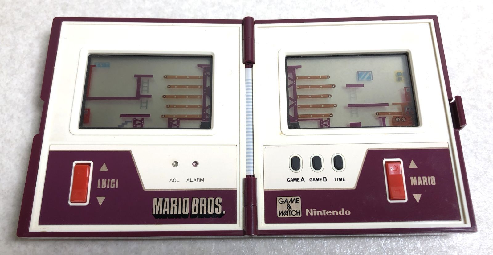 【ジャンク】ゲームウォッチ マリオブラザーズ DH1059】ジャンク ニンテンドー ゲームウォッチ マリオ