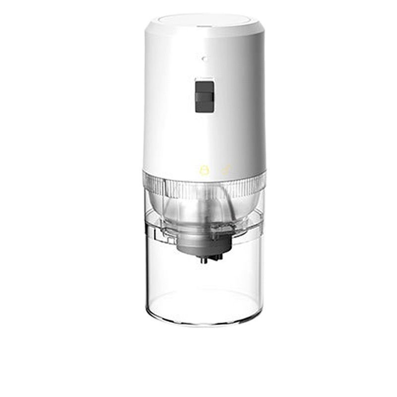 電動コーヒーミル ホワイト 粗挽き細挽き調整可能 水洗可能 USB電源 匿名配送 電動コーヒーミル ホワイト 粗挽き細挽き調整可能 水洗可能 USB電源