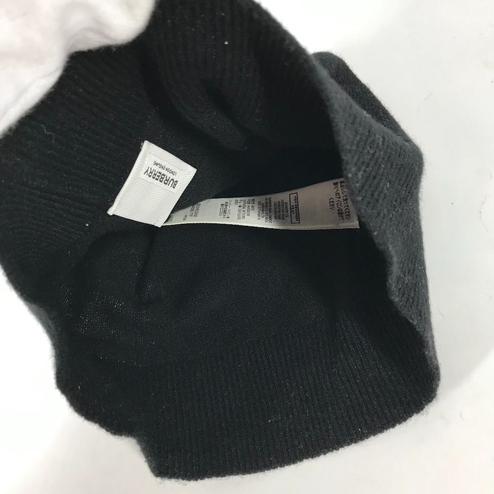 BURBERRY バーバリー ニット帽 ロゴ グラフィック 8045083 カシミヤ