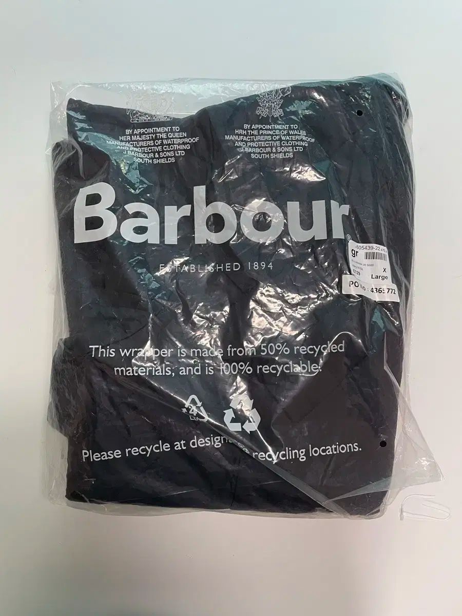 BARBOUR バブアー ヘリテージ リデスデール ジャケット ネイビー XL