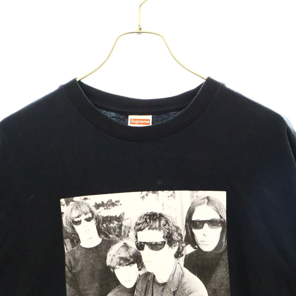 SUPREME (シュプリーム) 19AW The Velvet Underground Tee ヴェルヴェット アンダーグラウンド フォトプリント  クルーネック 半袖Tシャツ カットソー ブラック - メルカリ