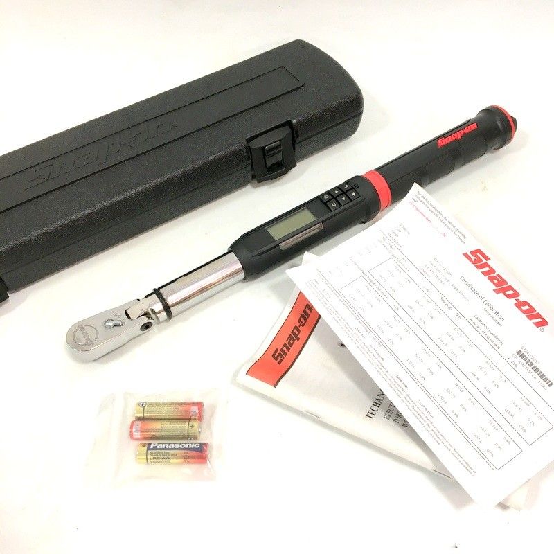 スナップオン デジタルトルクレンチ ATECH2F125BN 3|8 トルクレンチ 6.8～169.5Nm ハンドツール 整備 工具 snap-on △ DW3091