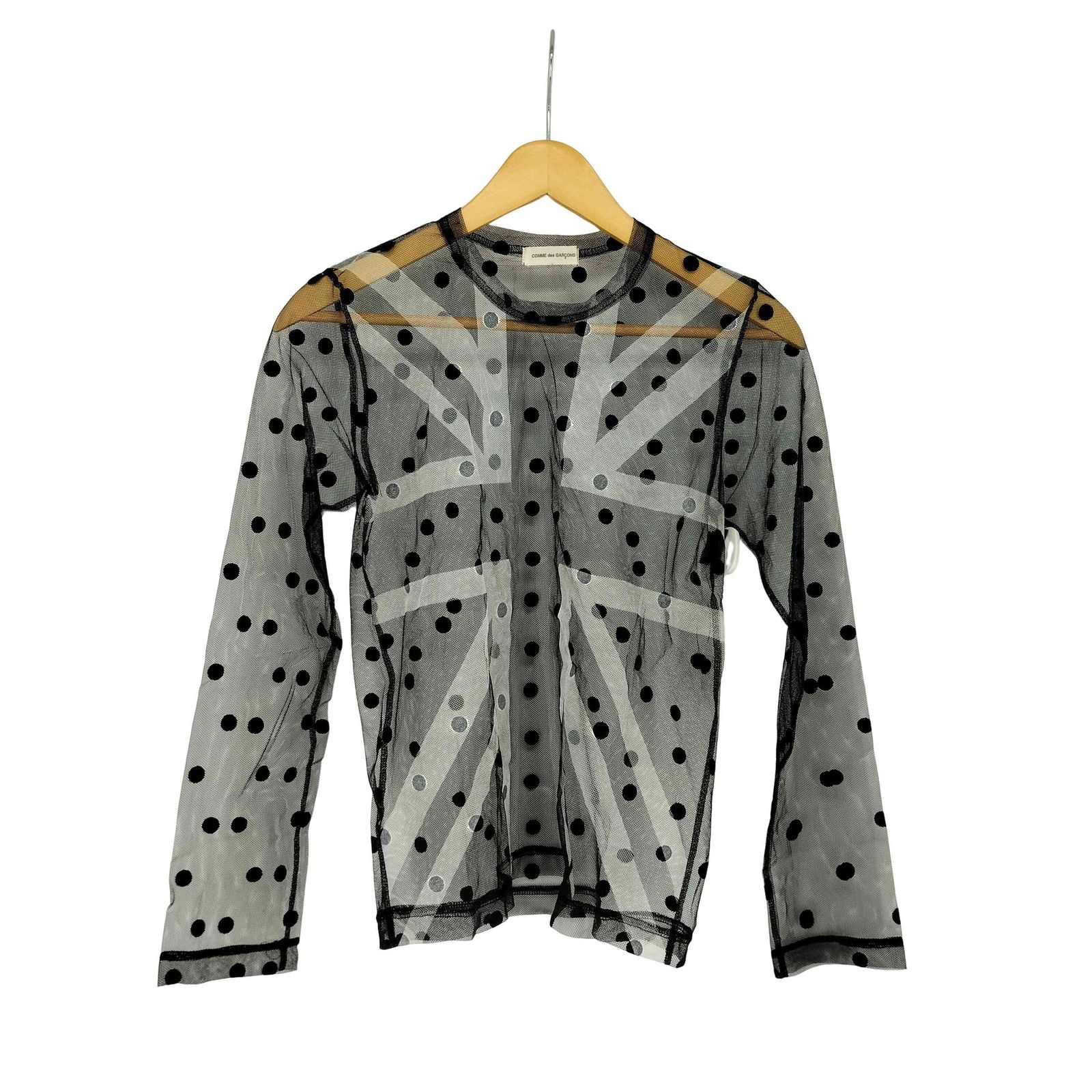 COMME des GARCONS ドット柄シースルージャケット COMME des GARCONS ドット柄シースルージャケット