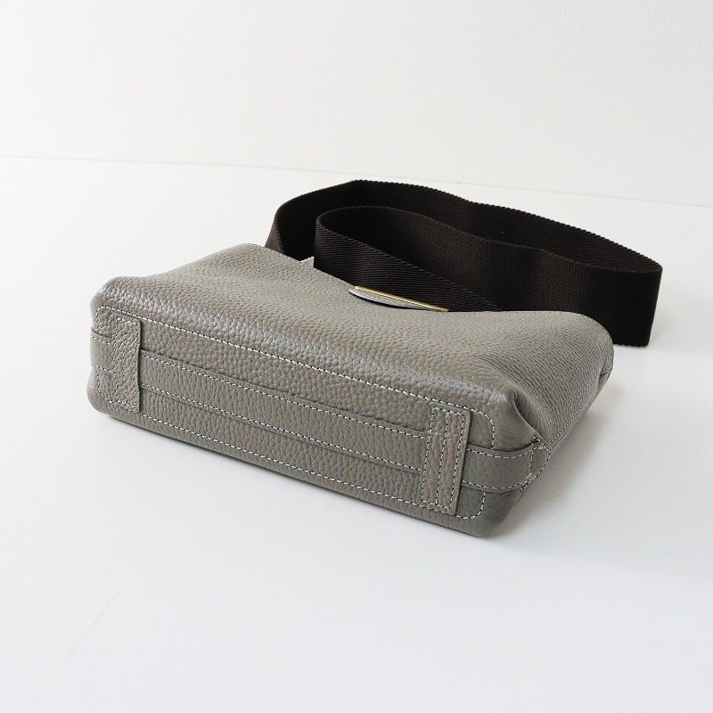 極美品 A.D.M.J エーディーエムジェイ 牛革 ボトムアクセント