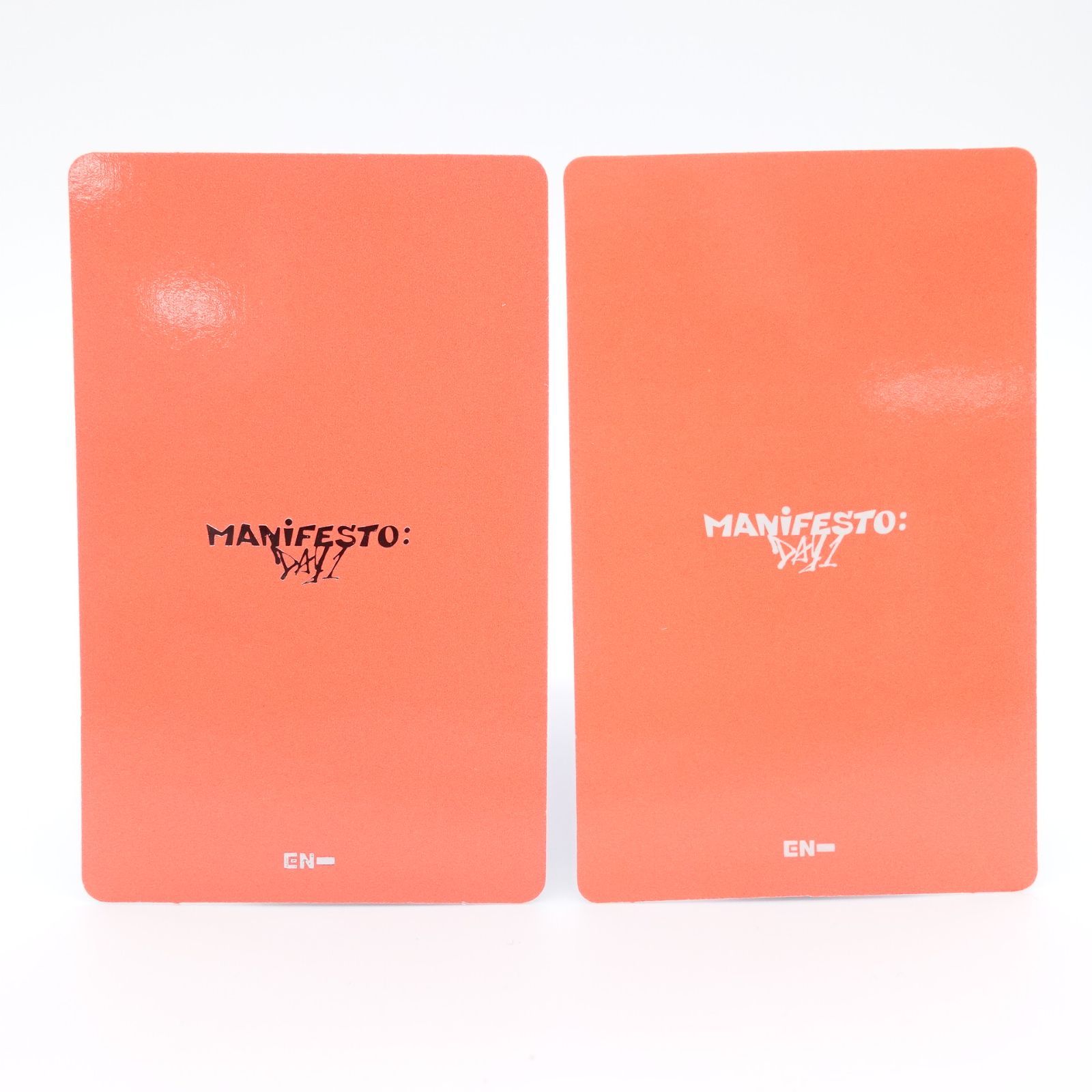 ENHYPEN ジョンウォン MANIFESTO : DAY 1  カード トレカ フォト 2枚セット JUNGWON エンハイプン