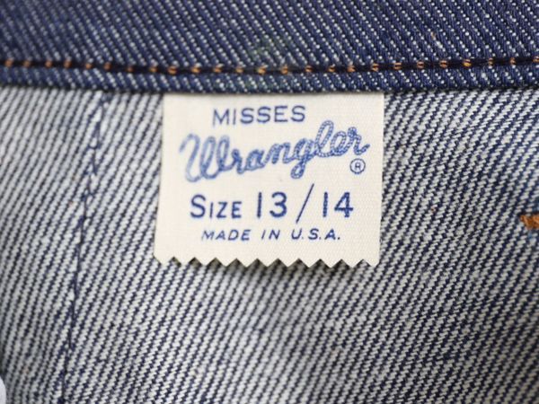 お得なクーポン配布中!】 デッドストック 70s USA製 ラングラー デニム  