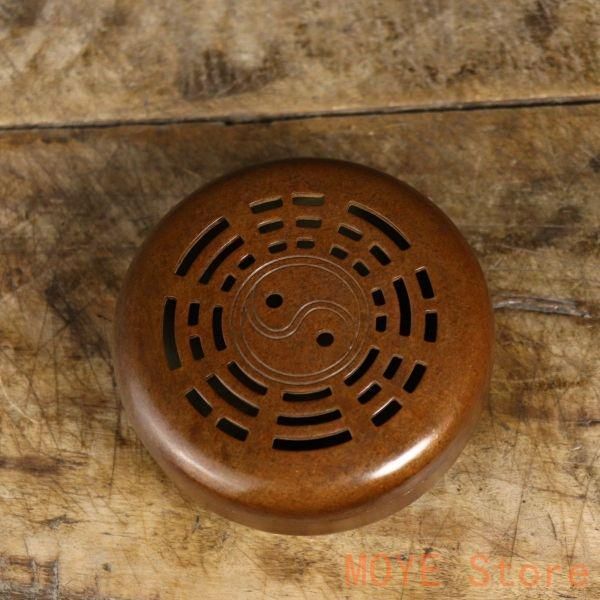 銅器 八卦香炉 十二支八卦炉 鎮宅 香炉 香道具 茶道具 装飾品 工芸品