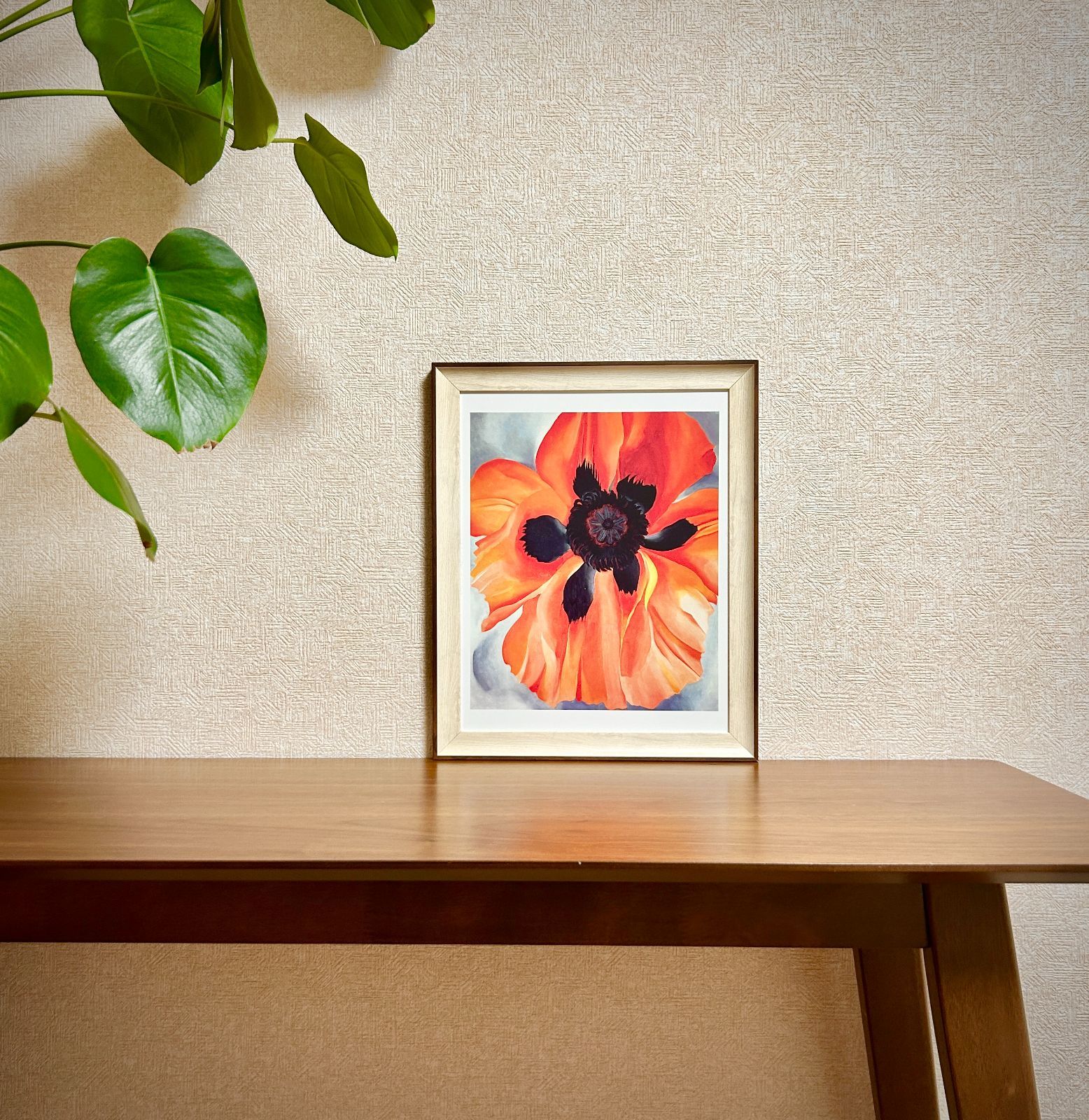 新品☆額縁付アートポスター☆ジョージア・オキーフ☆O'Keeffe