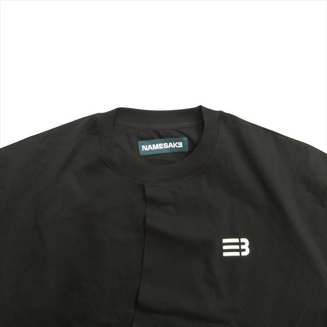 【関税込み】NAMESAKE ブラック Jodye ツイスト Tシャツ 25SS】NAMESAKE(ネームセイク) /JODYE TWIST TEE / Tシャツ
