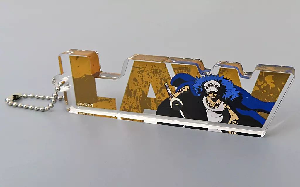 中古】キーホルダー トラファルガー・ロー アクリルネーム