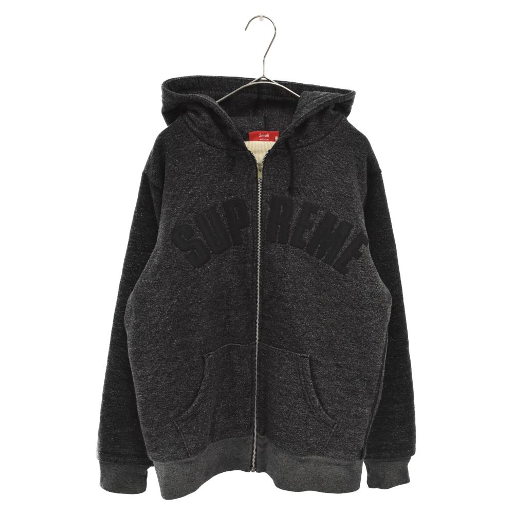 SUPREME (シュプリーム) 10AW Arch Logo Thermal Zip Up Hoodie