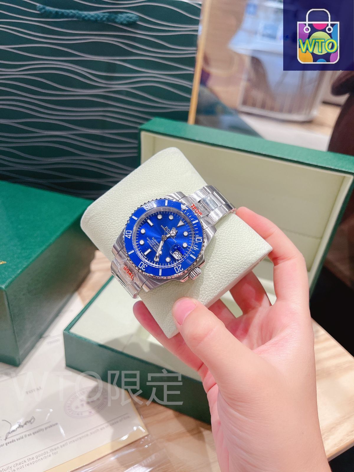 ROLEX ウォーターゴースト腕時計-WTO輸入1