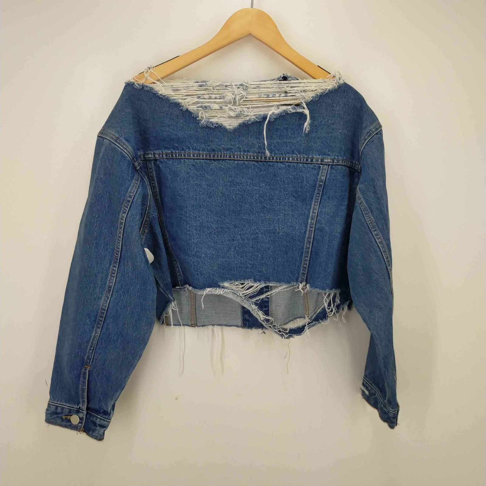 PERVERZE Wide Cut Denim Jacket