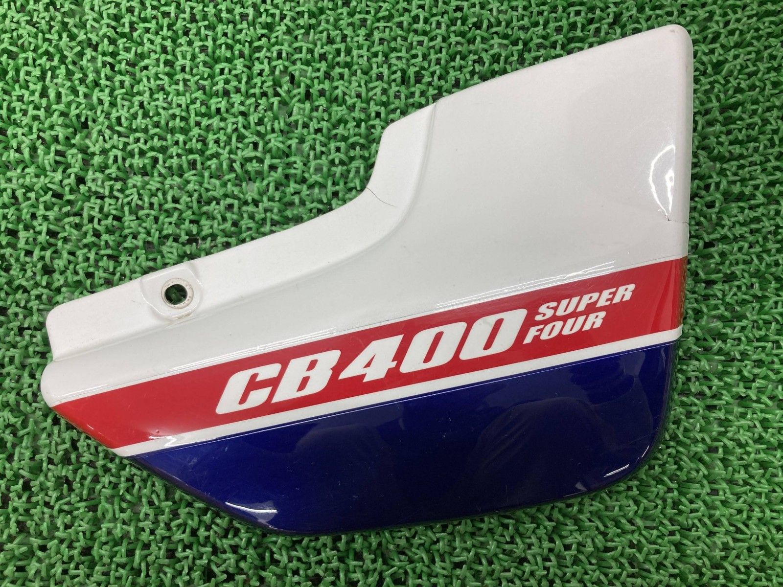 CB400SF サイドカバー 右 白|青|赤 MCE ホンダ 純正 バイク 部品 NC39 前期 中期 VTEC SpecII 車検 Genuine Qk