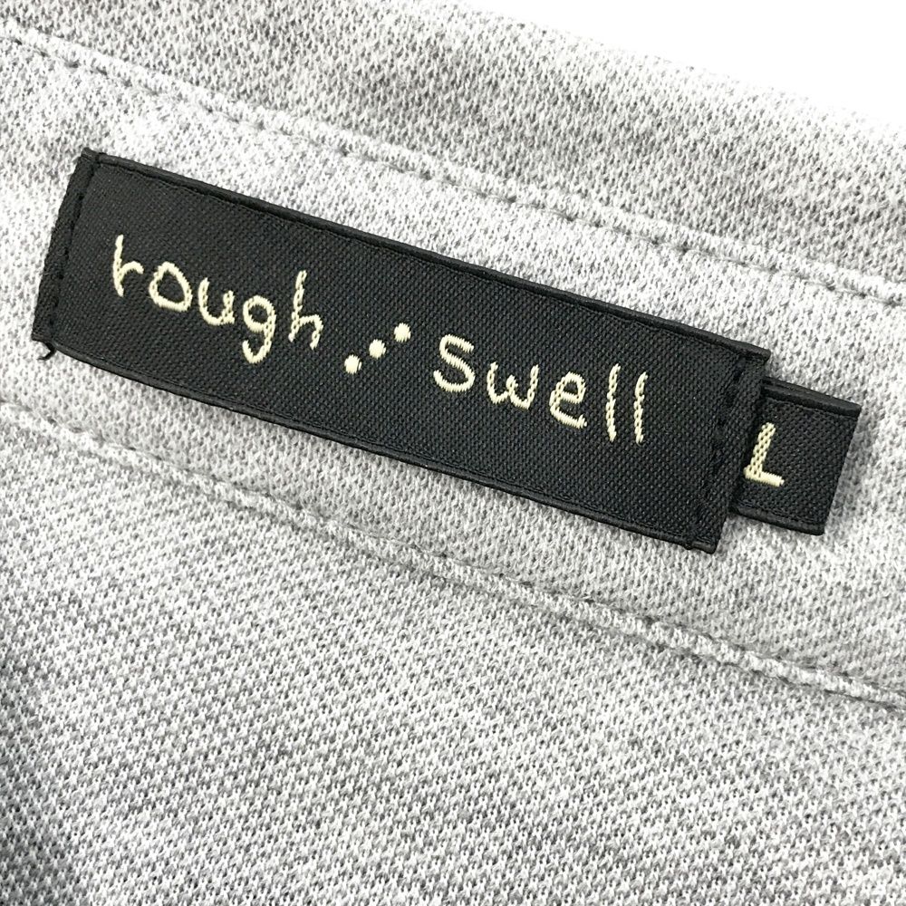 サイズ L ROUGH-SWELL ラフアンドスウェル 半袖ポロシャツ グレー系 240101520638 ゴルフウェア メンズ ストスト LLC-HASEGAWATOSO_COM