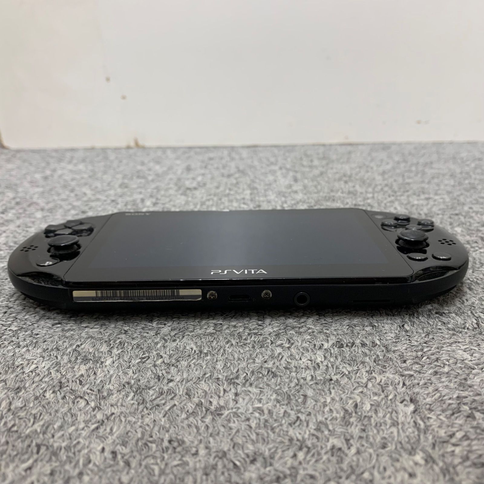 NPA】PS VITA PCH-2000 ブラック（中古品） おまけソフト付き 
