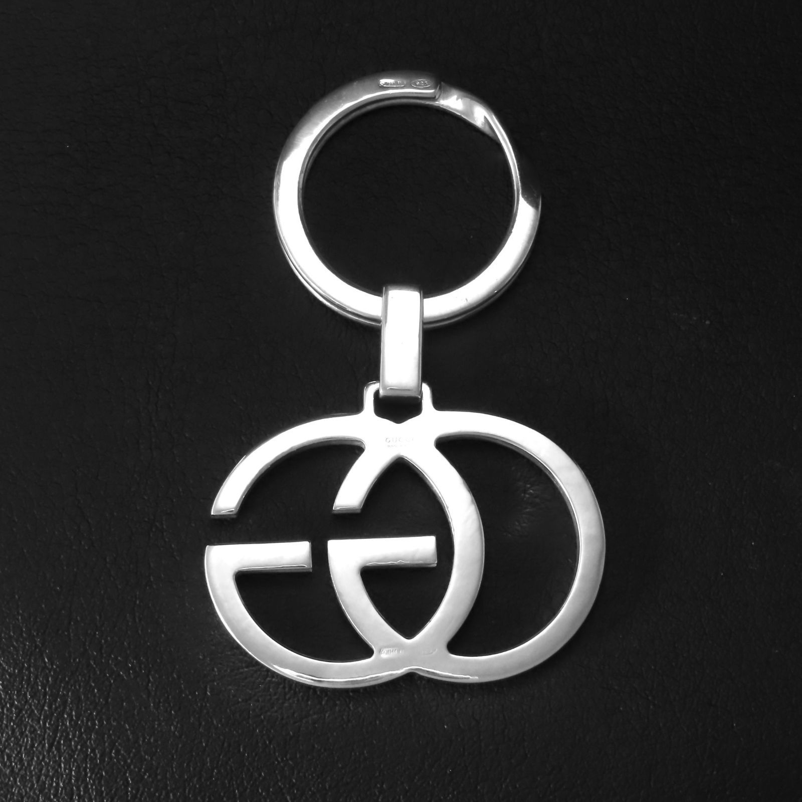 新品同様 美品 GUCCI グッチ キーリング キーホルダー シルバー925 