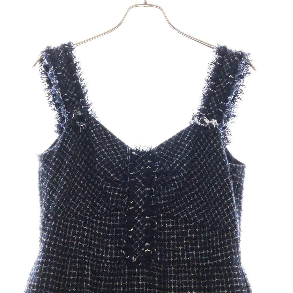 CHANEL (シャネル) P37 カシミヤ ツイード ノースリーブ