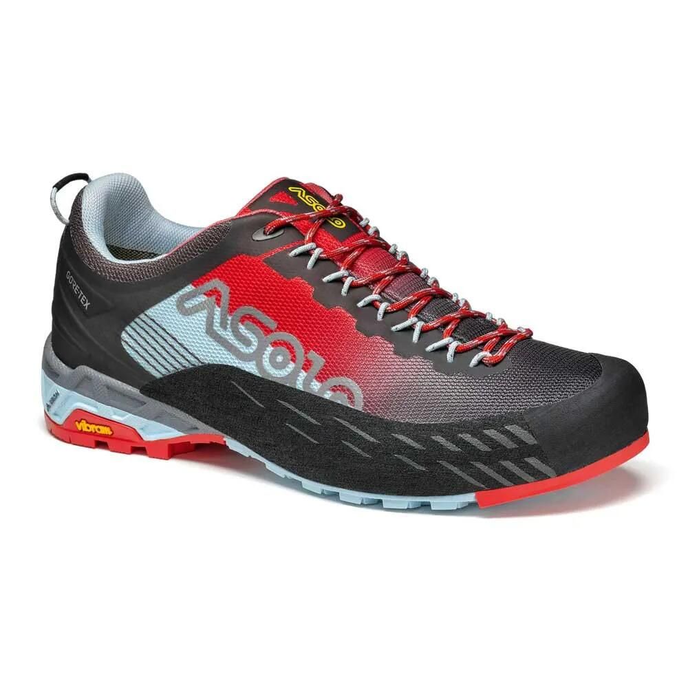 お取り寄せ ２～４週間で発送 アゾロ エルド GV アプローチ シューズ レディース Celadon | Poppy Red t ASOLO Eldo GV approach shoes t
