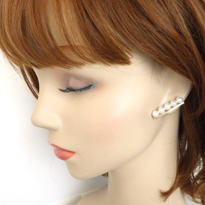 タサキ 田崎真珠 TASAKI ピアス バランス プラス E-4463 バー 5