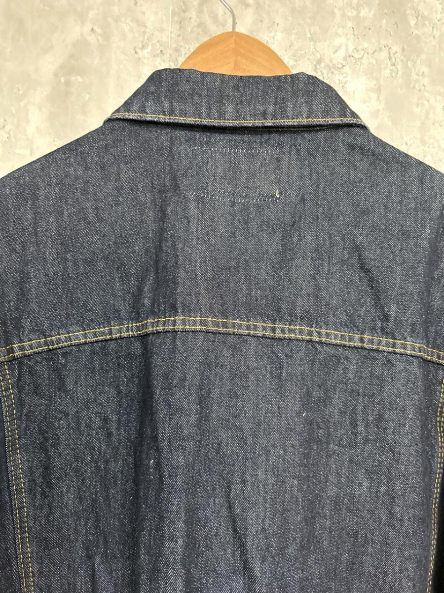 ディスコート　Gジャン Discoat ディスコート Gジャン デニム ジャケット sizeF/紺