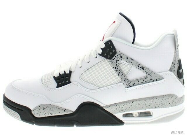 【US10.5】 AIR JORDAN 4 RETRO OG WHITE CEMENT 840606-192 【新古品】