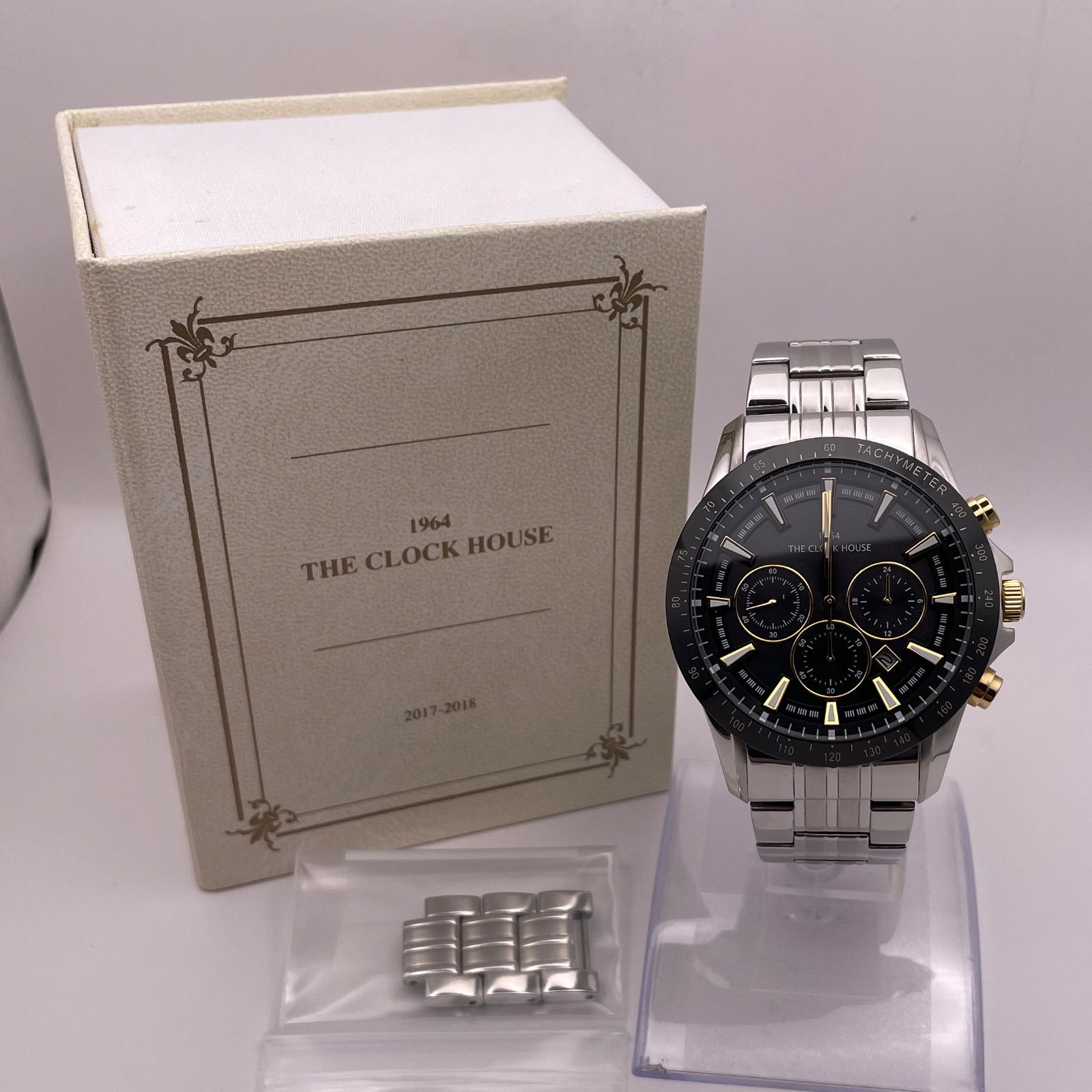 T464）美品 正常稼動 THE CLOCK HOUSE ザ・クロックハウス SOLAR 