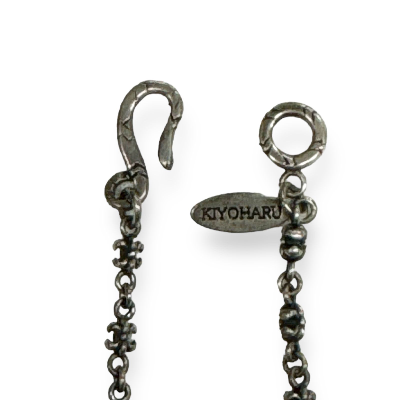 JustinDavis × KIYOHARU シールドネックレス シルバー TINY FDL 