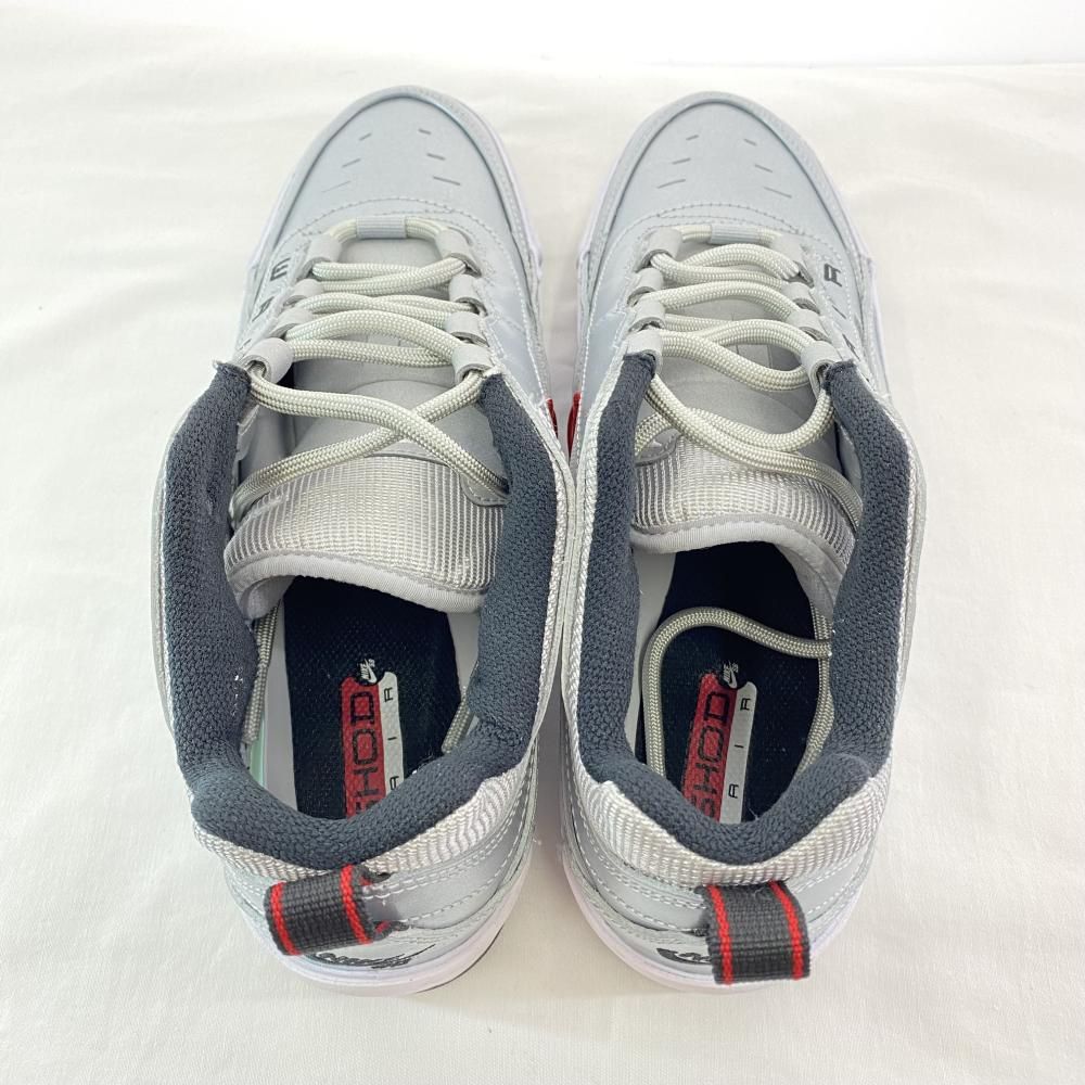 NIKE AIR MAX Ishod Premium Metallic Silver|Metallic Silver|White|Varsity Red サイズ27.5 シルバー hf3062-001 ナイキ エア マックス イショッド プレミアム メ 17