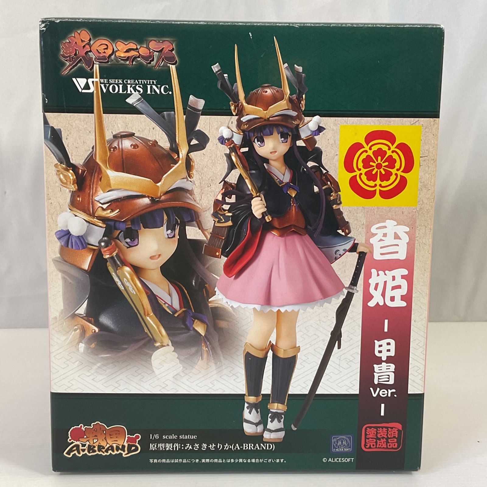 VOLKS/ボークス 1/6 戦国ランス 香姫 甲冑Ver. フィギュア - メルカリ