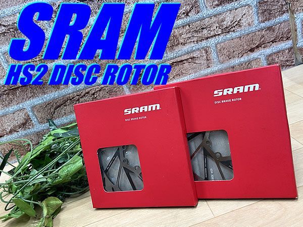 イチ推し!! !! SRAM HS2 DISC ROTOR 160mm 6BOLT スラム ディスクローター 2枚セット ディスクブレーキ ロード ミニベロ クロス MTB 同梱発送承り中!! M-877