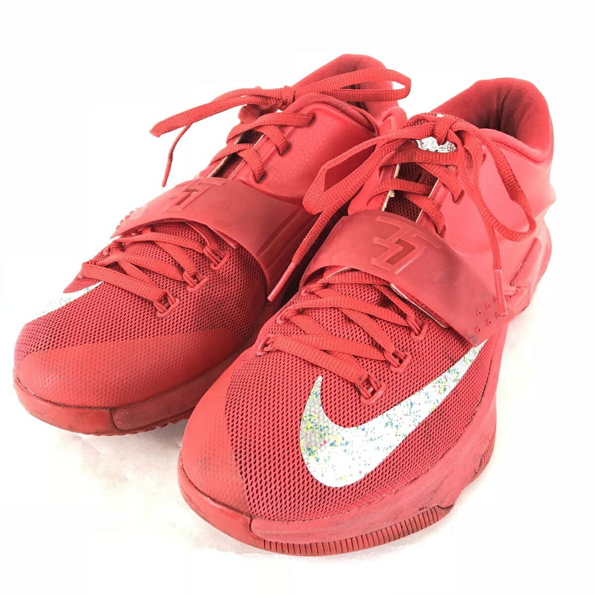 NIKE ナイキ スポーツスニーカー KD KEVIN DURANT VII 7 GLOBAL GAME レッド系 メンズ28.0cm n007967