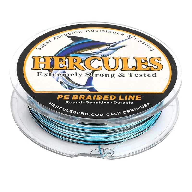 ヘラクレス(HERCULES) PEライン 8本編み 釣りライン 15色 遠投 X8 PE 釣り糸 コシが強い 高強度 高感度 釣り用 ライン 耐久性 汎用性 伸びない 投げ釣り アジング エギング 劣化しにくい 再利用可能