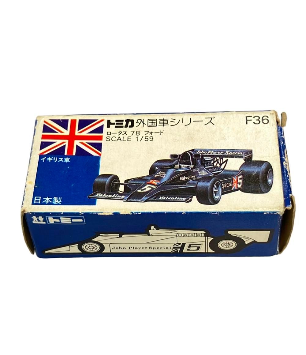 ミニカー トミカ 1/59 ロータス 78 フォード TOMY - メルカリ