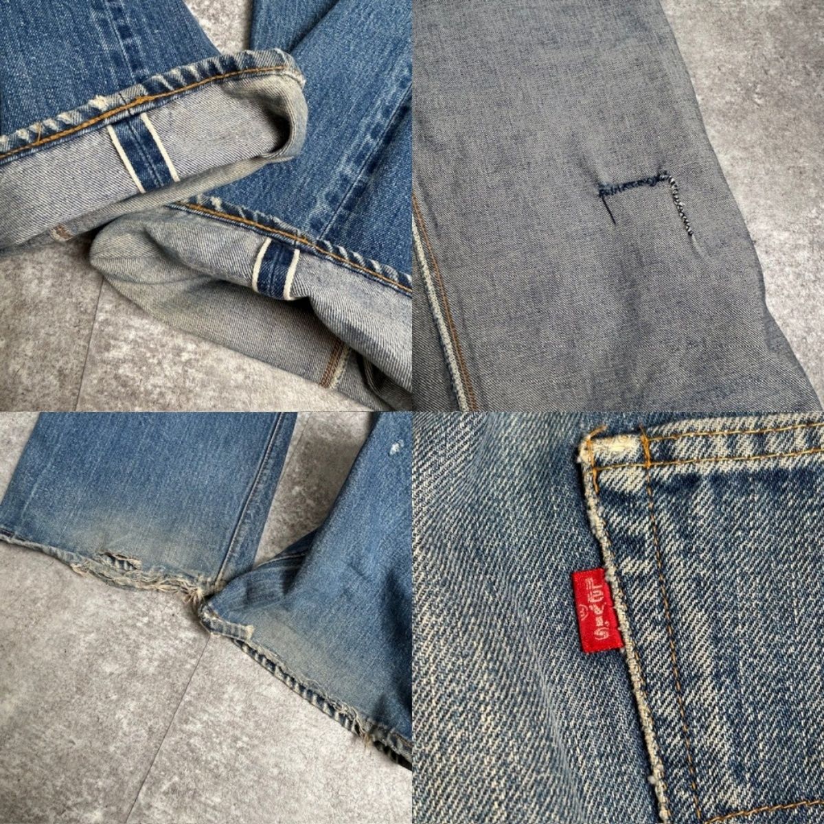LEVI'S リーバイス 70's Levi's 501 66前期 スモールe シングル