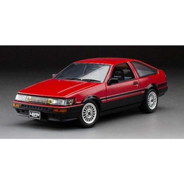 新品 SUNSTAR 1/24 トヨタ カローラ レビン AE86 1985 レッド