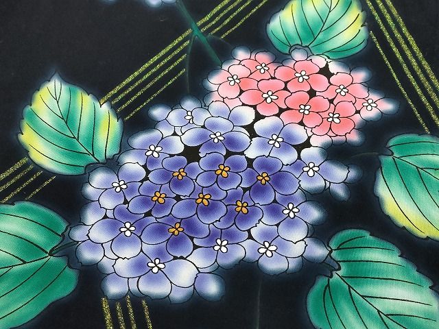 花柄 紫陽花