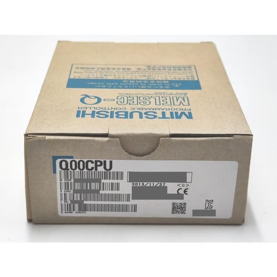 インボイス対応 説明書なし 箱色あせ 未使用 三菱 シーケンサ Q00CPU