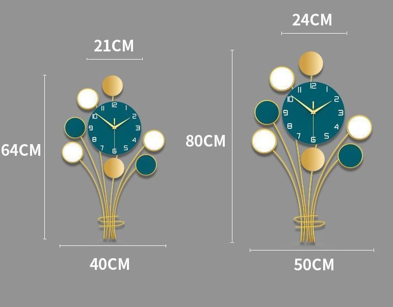 北欧風 ラグジュアリー 静音 壁掛け時計 NEXPOTALLINN_EU